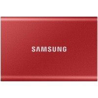 SSD накопитель Samsung T7 500GB USB 3.2 GEN.2 Red (MU-PC500R/WW)