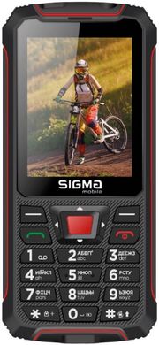 Мобільний телефон Sigma mobile X-Treme PR68 Black-Red