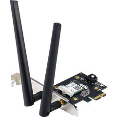 Беспроводной сетевой адаптер Asus PCE-AX3000 WiFi6 WPA3 Bluetooth 5.0 MU-MIMO OFDMA