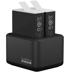 Подвійний зарядний пристрій GoPro Dual Battery Charger + Акумулятор Enduro для Hero 11, 10, 9 2 шт (ADDBD-211-EU)