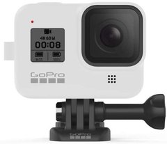 Силиконовый чехол с ремешком GoPro HERO8 Sleeve+Lanyard (AJSST-002) White