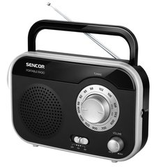 Радиоприемник Sencor SRD 210 Черный/Серебристый