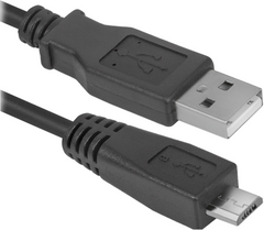 Кабель Defender (87459)USB08-06 USB 2.0 AM-MicroBM 1.8м, пакет