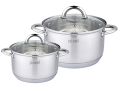 Набор посуды Pixel PX-6001, 4 предмета