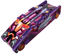 Игрушка Transcrasher Машинка-трансформер Фиолетовая волна