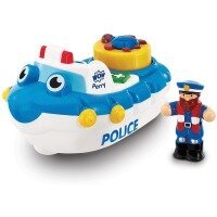 Baby WOW Toys Police Boat Perry Полицейская лодка (игрушки для купания)