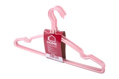 Вешалка Idea Home д / ед. мет. в силиконе 39,4 * 21 см (8 шт) Розовый (6707233)