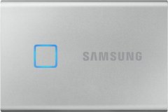 SSD накопитель Samsung T7 Touch 2TB USB 3.2 USB 3.2 (MU-PC2T0H/WW) Silver