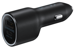 Автомобильное зарядное устройство для Samsung EP-L4020NBEGRU 40W Super Fast Dual Charger (Black)