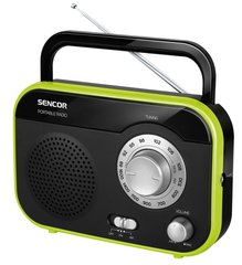 Радиоприемник Sencor SRD 210 Черный/Зеленый