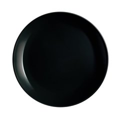 Тарелка Luminarc DIWALI BLACK /19 см/десерт. (P0789)