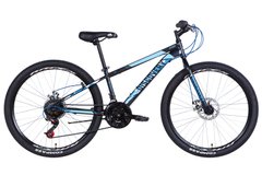 Велосипед 26" Discovery ATTACK DD 2021 (черно-синий)
