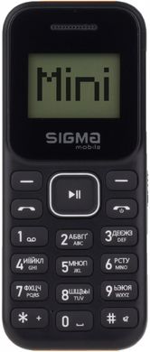 Мобільний телефон Sigma mobile X-style 14 Mini Black-Orange