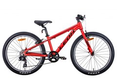 Велосипед 24" Leon JUNIOR 2021 (красный)