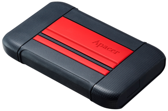Зовнішній жорсткий диск ApAcer AC633 1TB USB 3.1 Power Red