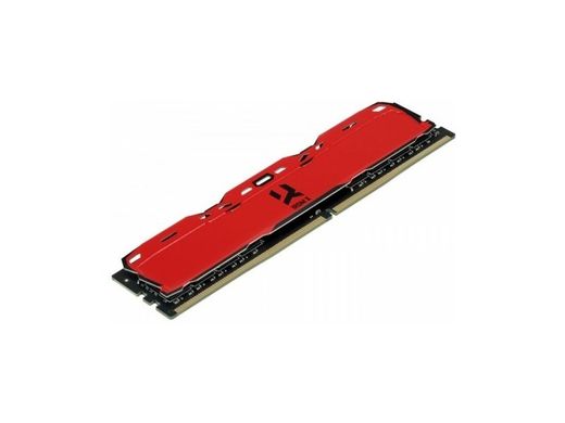 Оперативна пам'ять GoodRam DDR4 8GB 3200MHz IRDM X RED (IR-XR3200D464L16SA/8G)