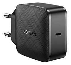 Сетевое зарядное устройство Ugreen CD217 65W Type-C PD GaN Charger (Black)