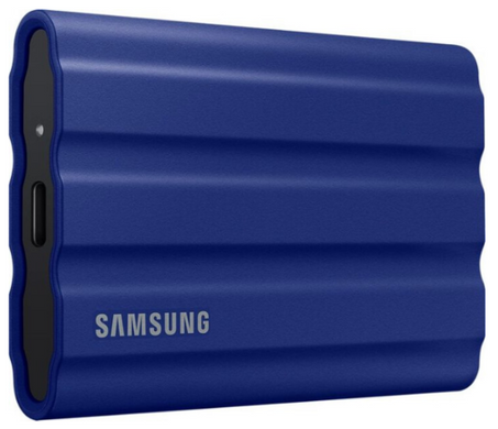 SSD накопичувач Samsung T7 Shield 1TB USB 3.2 Type-C Blue (MU-PE1T0R/EU)
