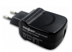 Універсальний мережевий зарядний пристрій miniBatt EU USB PLUG 5V 2 USB (MB-ADP 2 USB)