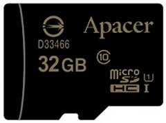 Карта памяти ApAcer microSDHC UHS-I 32GB (без адаптера)